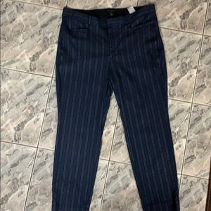 Women’s Curvy Sloan Navy Plus Ankle Pants 14